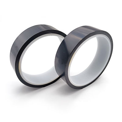 Anti Static Polyimide Film Tape Black Color Double Sided Heat Resistant Tapes