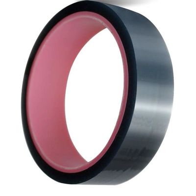 Giá tốt Dây băng polyimide đen sống động chống dung môi 50Hz cho công nghệ in màn hình trực tuyến