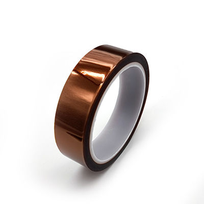 Giá tốt Băng keo dán mặt nạ chịu nhiệt Kapton Phim Polyimide Băng keo silicone dán lưng trực tuyến